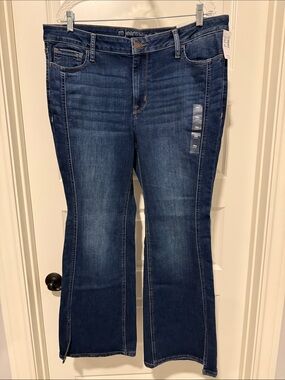 Maurices Dark Blue Bootcut Stretch Jeans